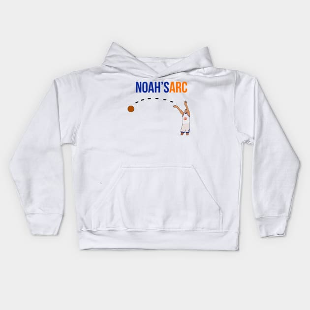 Joakim Noah - Noah's Arc Kids Hoodie by xavierjfong